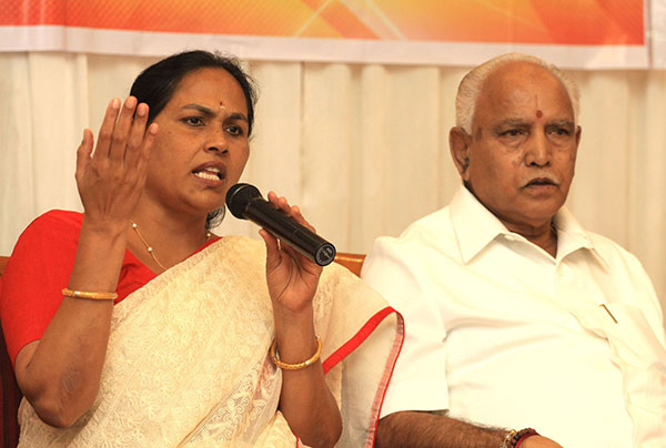 ಸಿಎಂ ನನ್ನನ್ನು ಹೆದರಿಸಲು ಮುಂದಾಗಿದ್ದಾರೆ: ಶೋಭಾ ಕರಂದ್ಲಾಜೆ